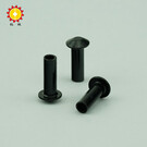 T頭半空心黑色鉚釘 2.3*14*4