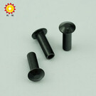 T頭半空心黑色鉚釘 2.3*14*4